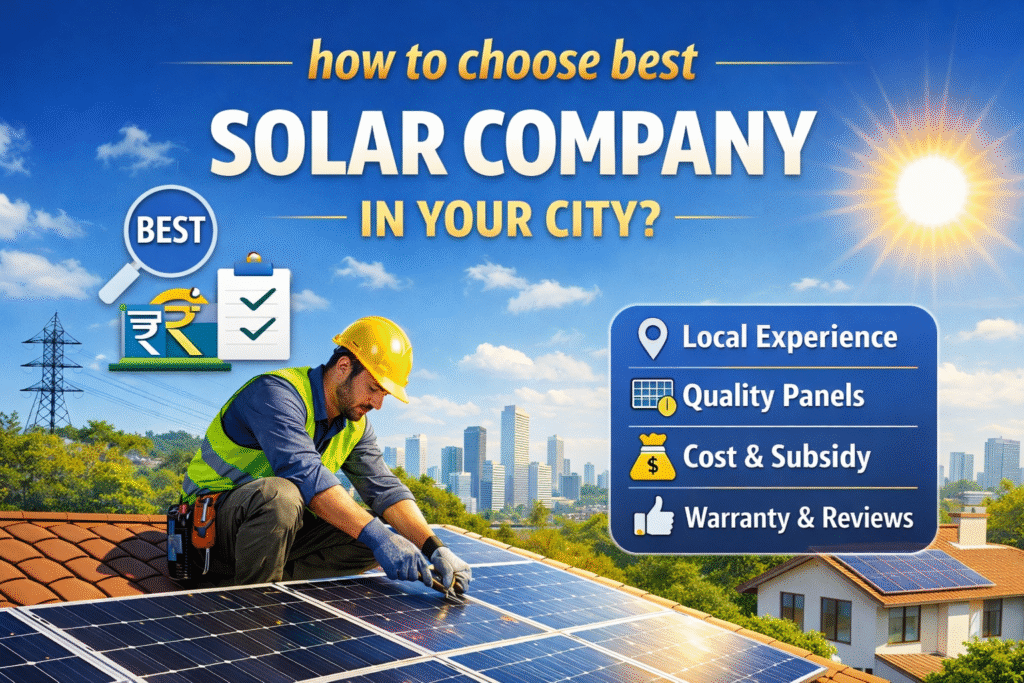 best solar company near me, best solar company in my city